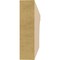 Ekena Millwork 2in. W x 8in. H x 20in. L Huntington Woodgrain TimberThane Rafter Tail, Primed Tan RFTUR02X08X20HUNRCPR - alternate 4